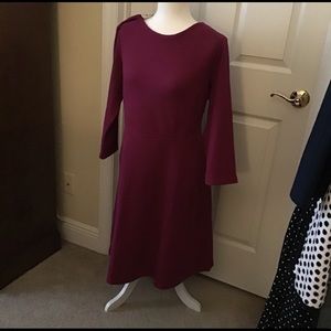 Jules burgundy colored dress size 14.